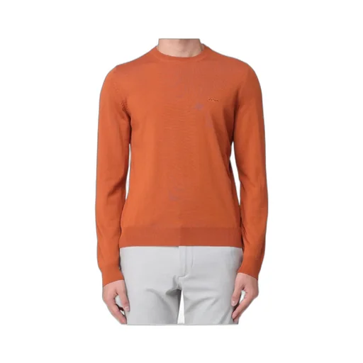 Boss Hugo Boss Logo Embroidered Crewneck Jumper