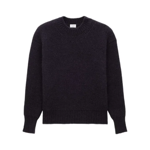 Ribbed Crew-Neck Sweater
