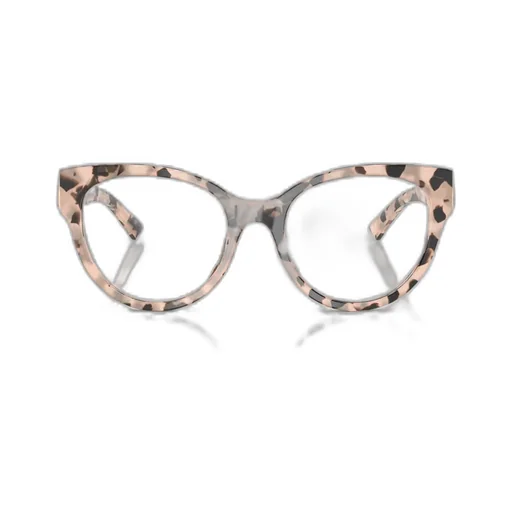 Geometric Frame Plano Lens
