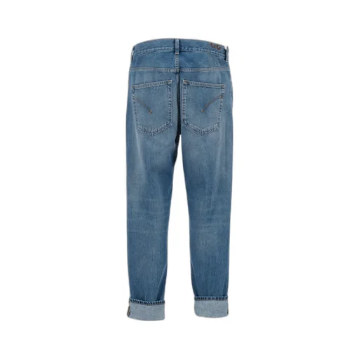 Cotton Straight-Leg Jeans