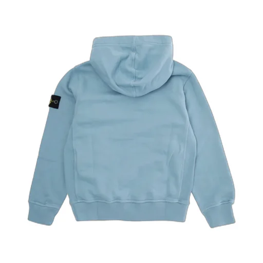 Stone Island Junior Logo Patch Hoodie