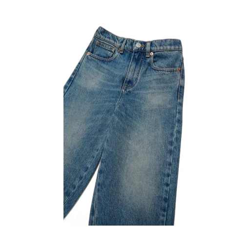 Shaded Regular Jeans With Split