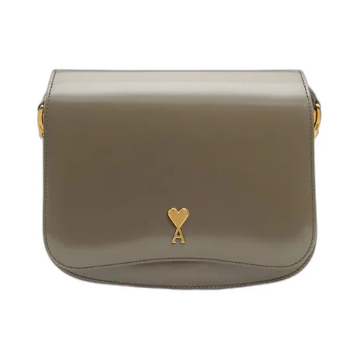 Grey Glazed Leather Paris Paris Bag