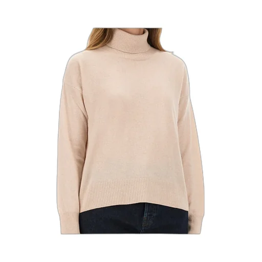 Roll-Neck Knitted Top