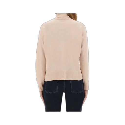 Roll-Neck Knitted Top
