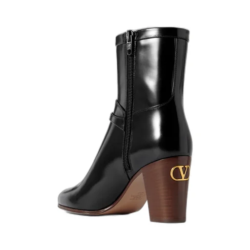 Round-Head Ankle Boots
