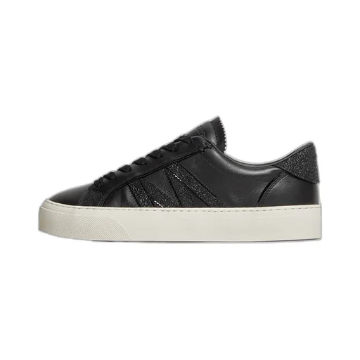 Monaco2 Leather & Glitter Trainers