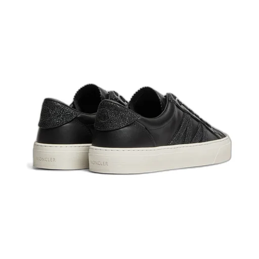 Monaco2 Leather & Glitter Trainers