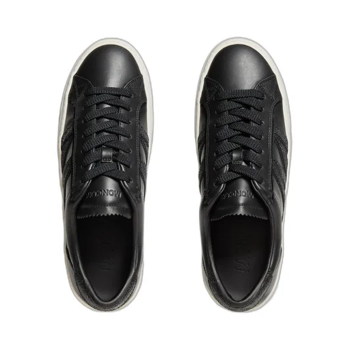 Monaco2 Leather & Glitter Trainers