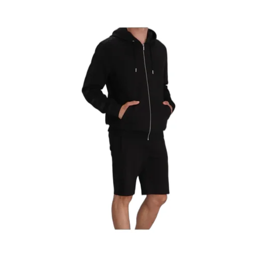 Karl Lagerfeld Zip-Up Long Sleeved Hoodie