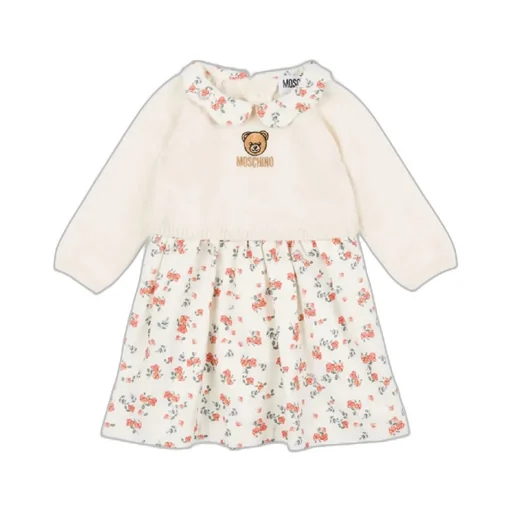 Floral-Print Ruffled Dress