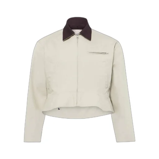 Peplum-Hem Jacket