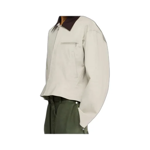 Peplum-Hem Jacket