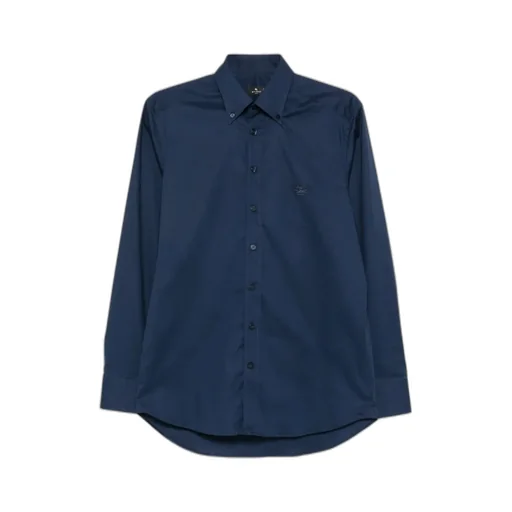 Logo-Embroidered Button-Down Shirt
