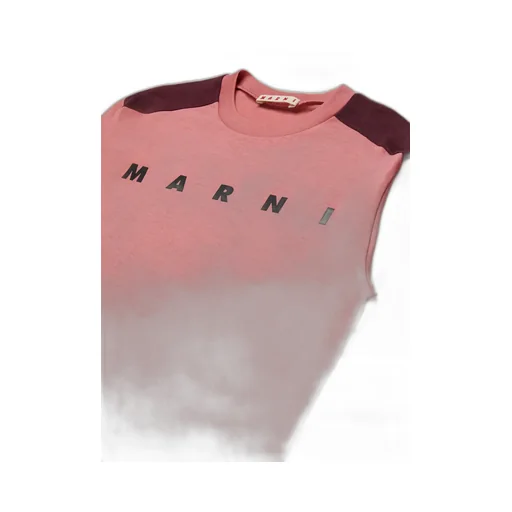 Marni Kids Logo-Printed Long-Sleeved T-Shirt