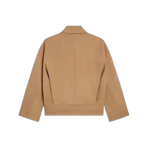 Jacket In Cotton Wool Gabardine