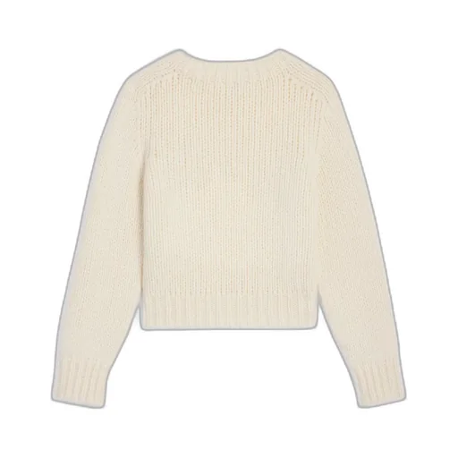 Crewneck Sweater In Cashmere And Silk