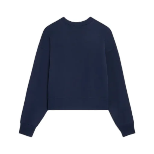 Loose Sweatshirt In Cotton Fleece