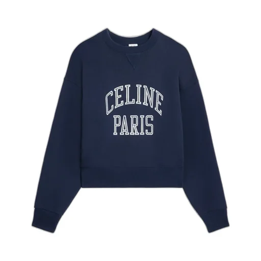Loose Sweatshirt In Cotton Fleece