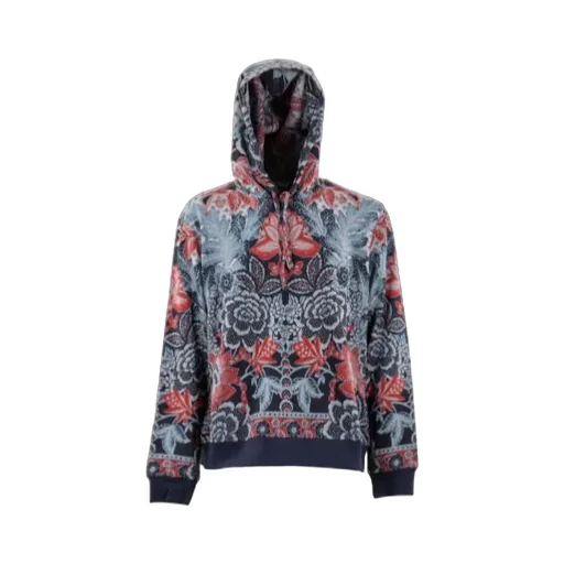Floral-Print Hoodie