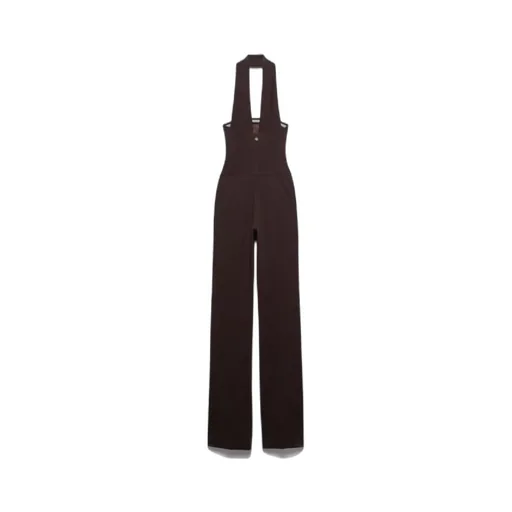 Off-Shoulder Zipper Jumpsuit