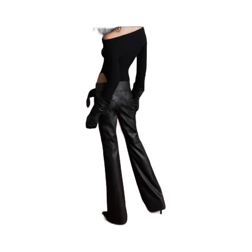 Off-Shoulder Long-Sleeved Bodysuit