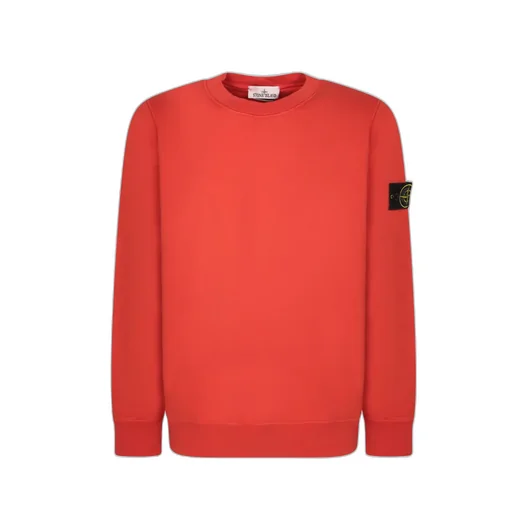 Stone Island Logo Patch Crewneck Sweatshirt