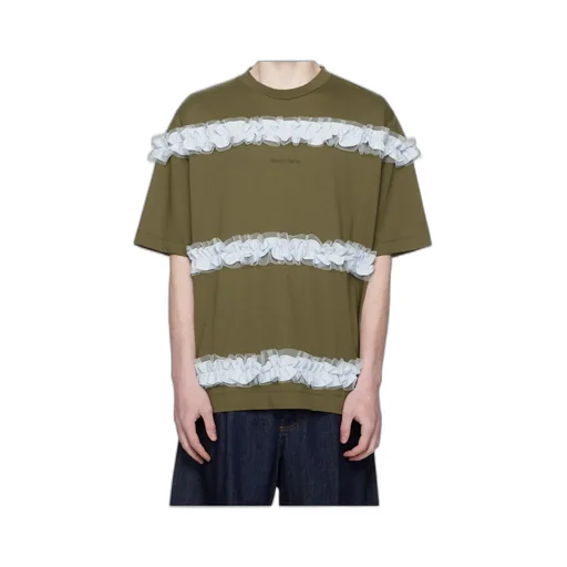 Ruffle-Detail T-Shirt