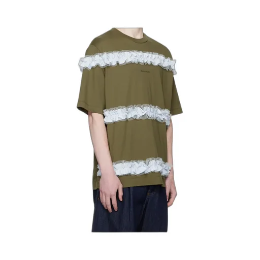 Ruffle-Detail T-Shirt