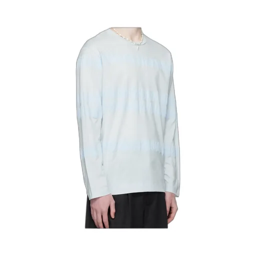 Ribbon Daisy Chain Print Long Sleeve T-Shirt
