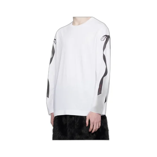 Ribbon Bow Tail Long Sleeve T-Shirt