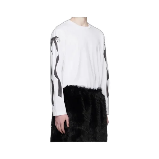 Ribbon Bow Tail Long Sleeve T-Shirt