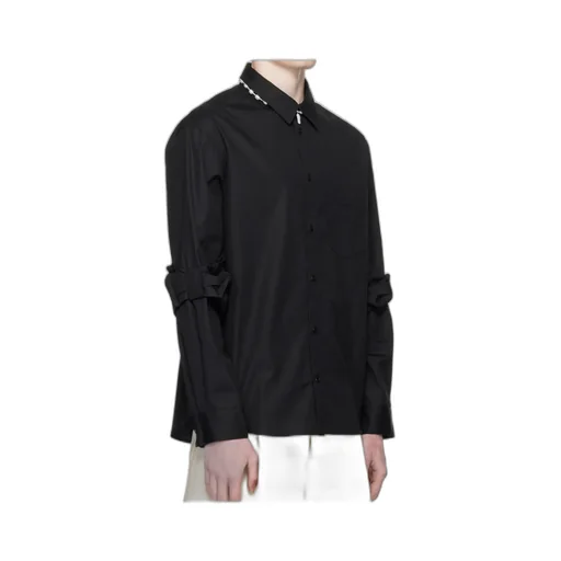Bow Sleeve Classic Shirt
