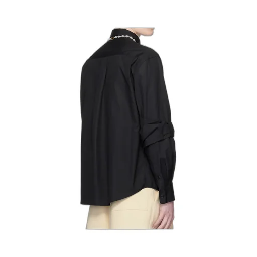Bow Sleeve Classic Shirt