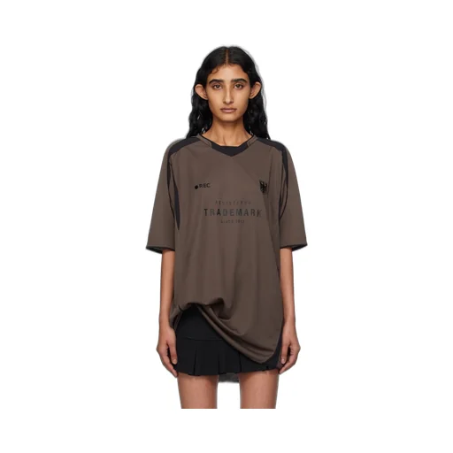 Vetements V-Neck Football Jersey T-Shirt