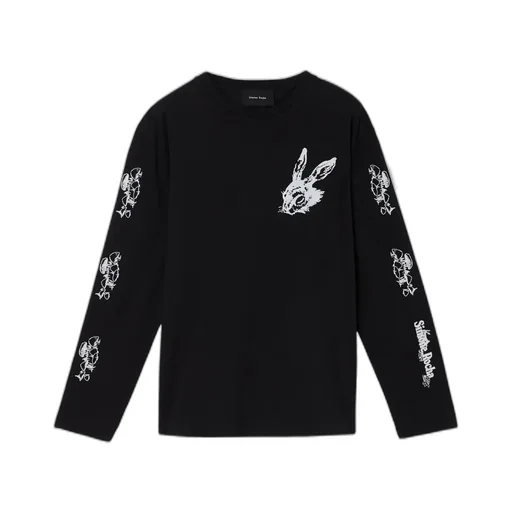 Double Tortoise And Hare Long-Sleeved T-Shirt