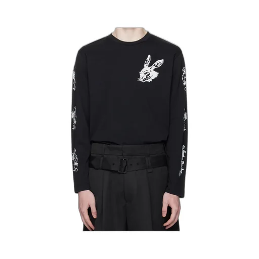 Double Tortoise And Hare Long-Sleeved T-Shirt