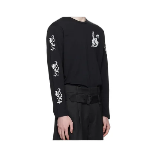 Double Tortoise And Hare Long-Sleeved T-Shirt