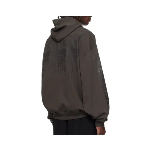 Dripping Logo Oversized Hoodie