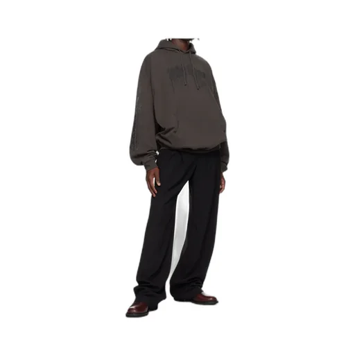 Dripping Logo Oversized Hoodie