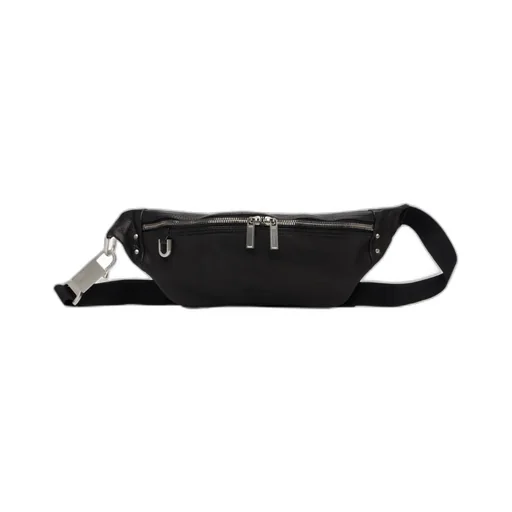 Leather Zip-Fastening Belt Bag