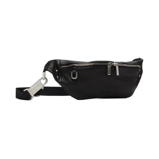 Leather Zip-Fastening Belt Bag