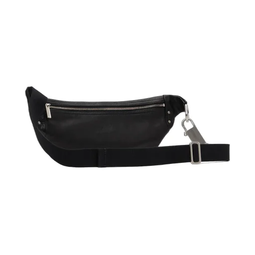 Leather Zip-Fastening Belt Bag