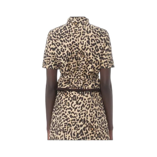 Animalier Print Crepe Couture Jacket
