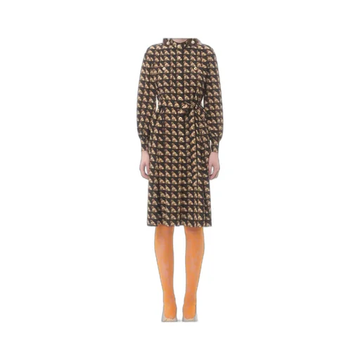 Crepe De Chine Blouse With Petit Charles Print