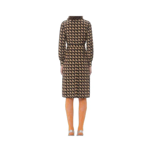 Crepe De Chine Blouse With Petit Charles Print