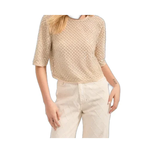 Beaded Embellished Top