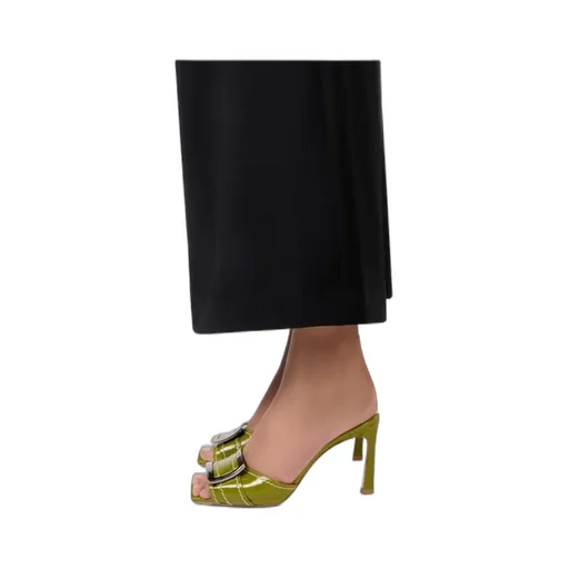 Trompette Mules In Patent Leather
