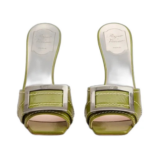 Trompette Mules In Patent Leather