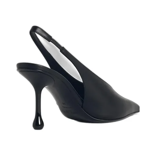 80Mm Isa Pointed-Toe Slingback Pumps
